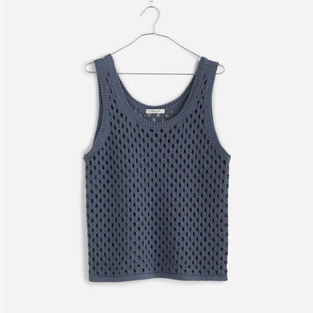 Madewell Open-Stitch Sweater Tank